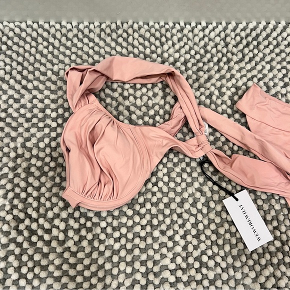 NWT WeWoreWhat Claudia Bikini Top and Bottom - Picture 9 of 10